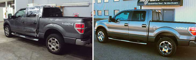 before after